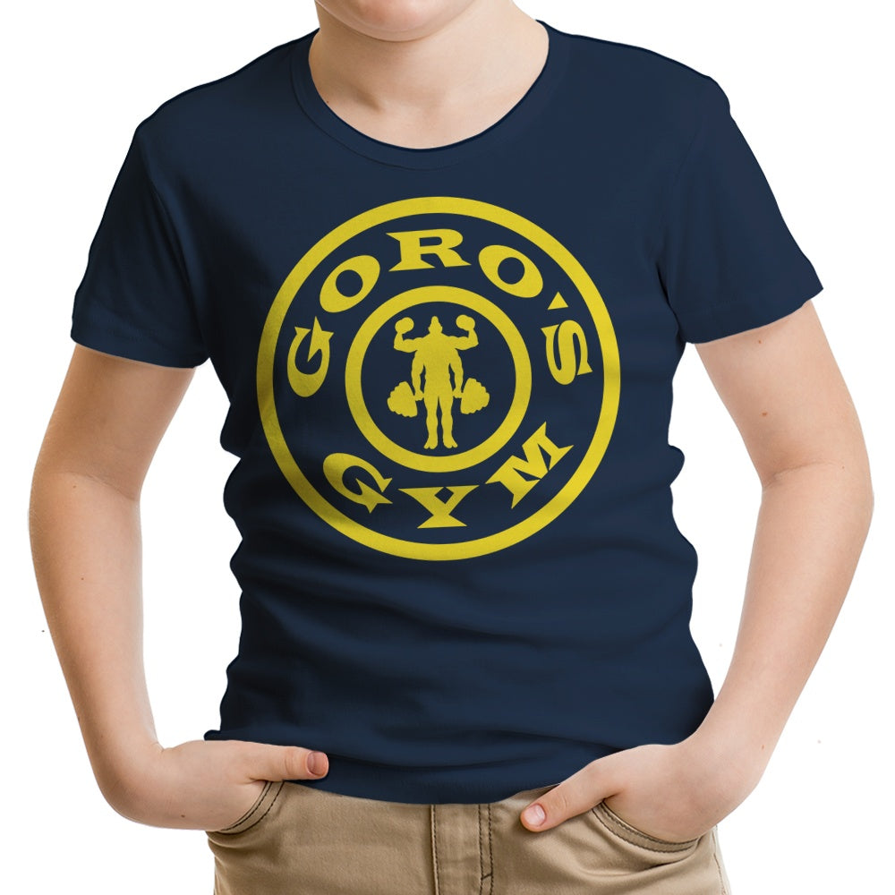 Goro's Gym Youth Apparel - Adult & Kids T-Shirts, Sweatshirts & Hoodies apparel design preview 2