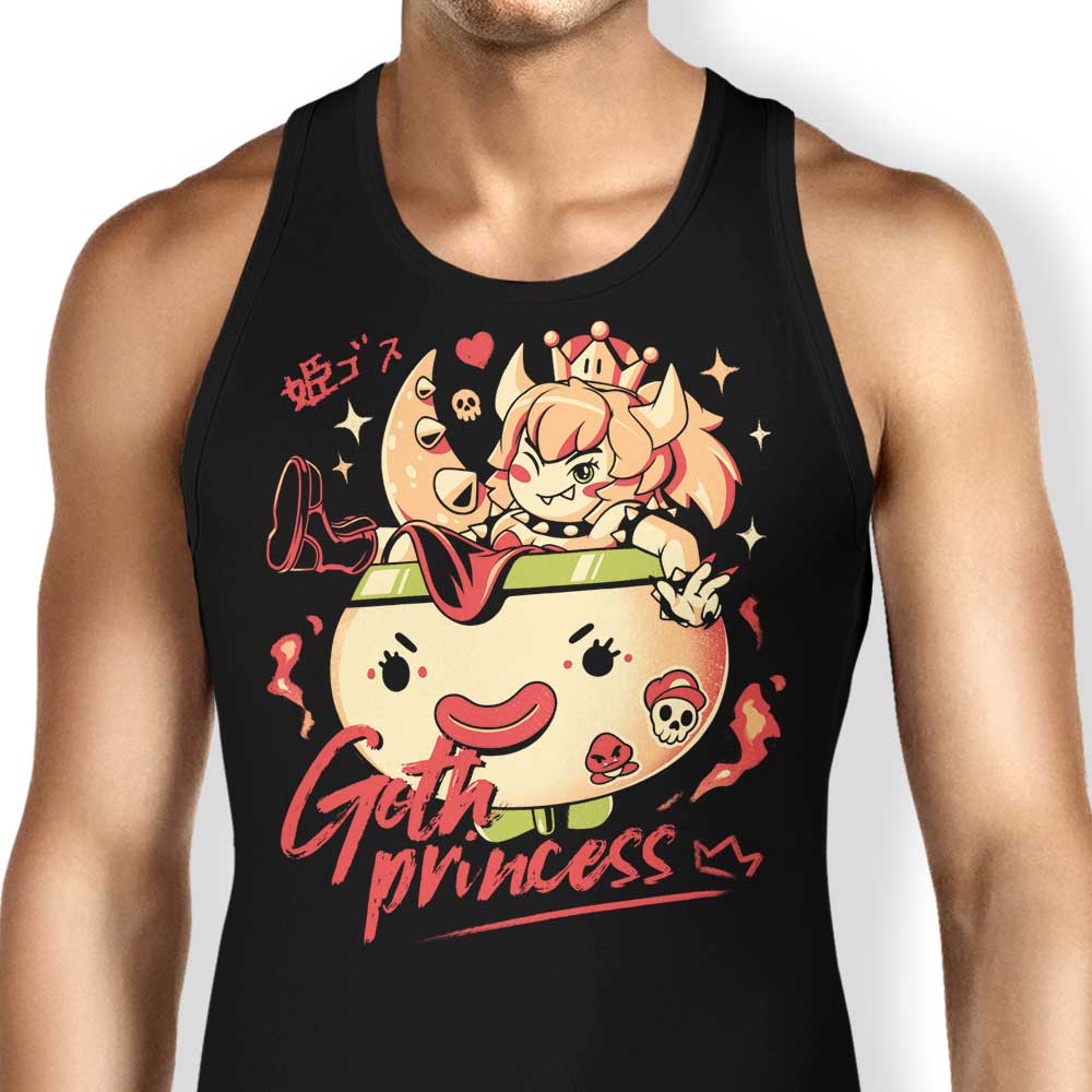 Goth Princess Tank Top - Adult & Kids T-Shirts, Sweatshirts & Hoodies apparel design preview 1