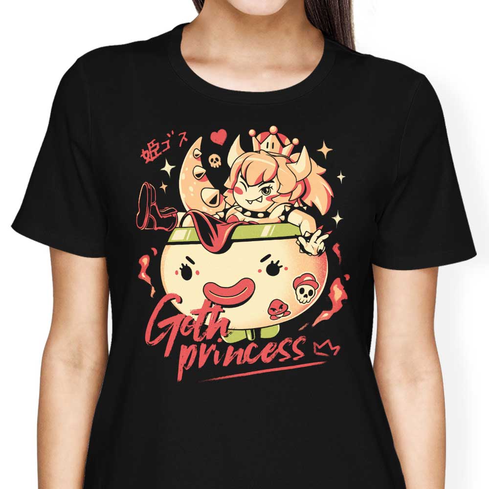 Goth Princess Women's Apparel - Adult & Kids T-Shirts, Sweatshirts & Hoodies apparel design preview 2