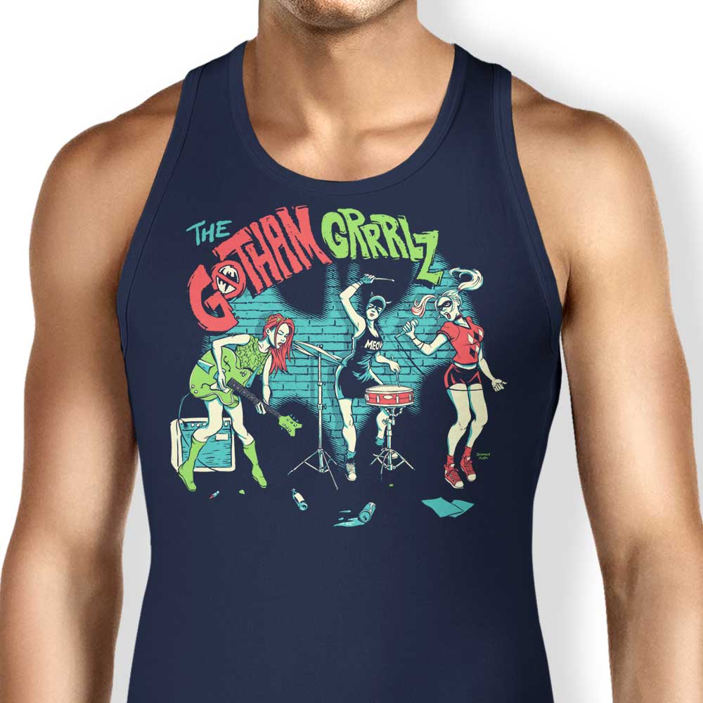 Gotham Grrls Tank Top - Adult & Kids T-Shirts, Sweatshirts & Hoodies apparel design preview 1