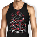 Gothic Christmas Kittens Tank Top - Adult & Kids T-Shirts, Sweatshirts & Hoodies apparel design preview 1