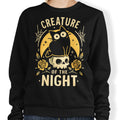 Gothic Night Cat - Adult & Kids T-Shirts, Sweatshirts & Hoodies apparel design preview 1