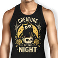 Gothic Night Cat Tank Top - Adult & Kids T-Shirts, Sweatshirts & Hoodies apparel design preview 1