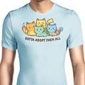 Gotta Adopt 'Em All Men's Apparel - Adult & Kids T-Shirts, Sweatshirts & Hoodies apparel design preview 1