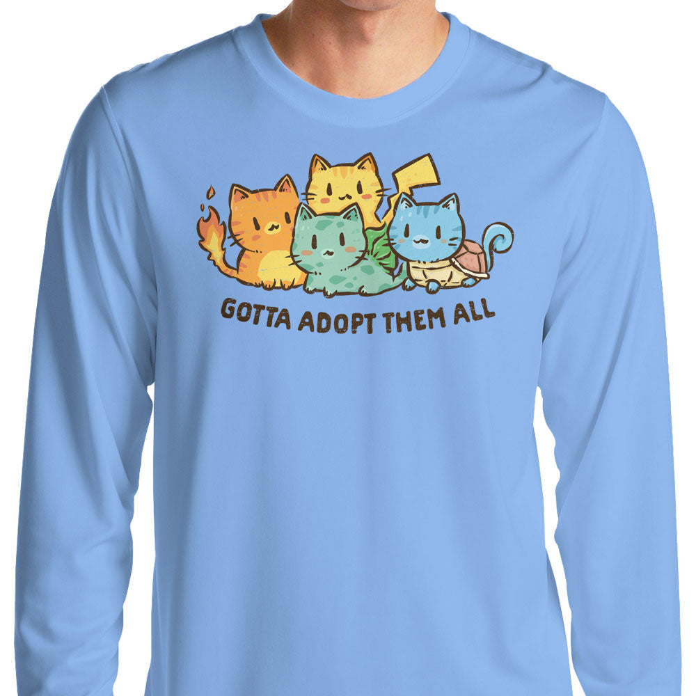 Gotta Adopt 'Em All - Adult & Kids T-Shirts, Sweatshirts & Hoodies apparel design preview 1