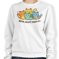Gotta Adopt 'Em All - Adult & Kids T-Shirts, Sweatshirts & Hoodies apparel design preview 1