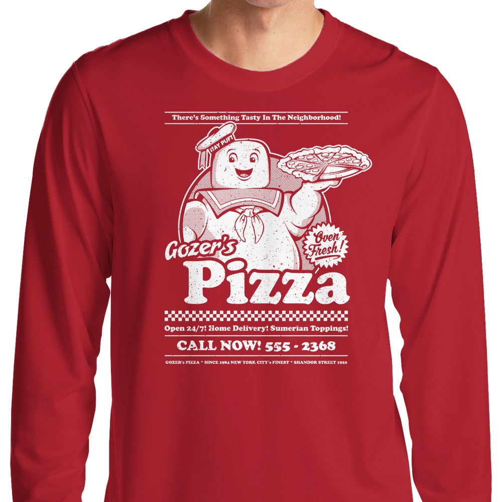 Gozer's Pizza - Adult & Kids T-Shirts, Sweatshirts & Hoodies apparel design preview 1