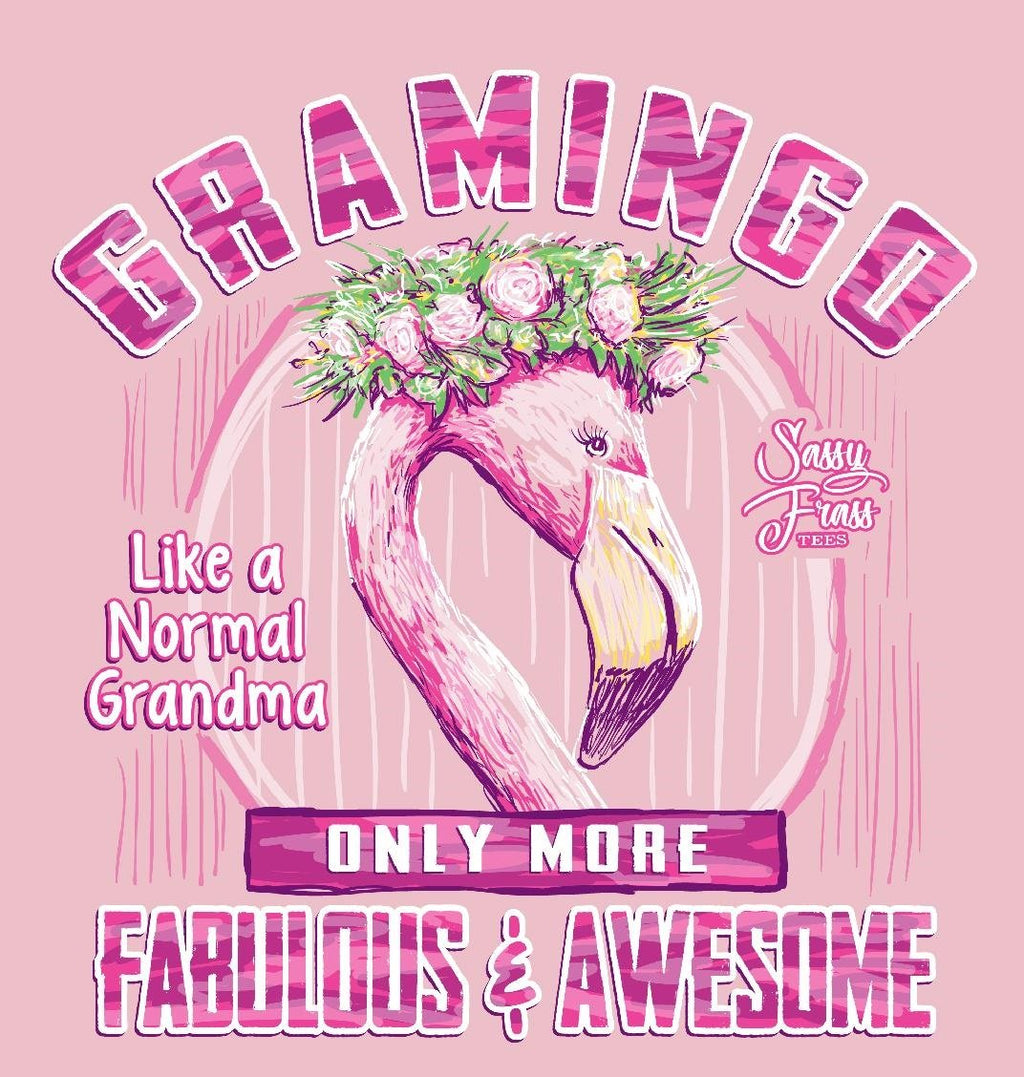 SALE Sassy Frass Gramingo Grandma More Fabulous - Adult & Kids T-Shirts, Sweatshirts & Hoodies apparel design preview 1