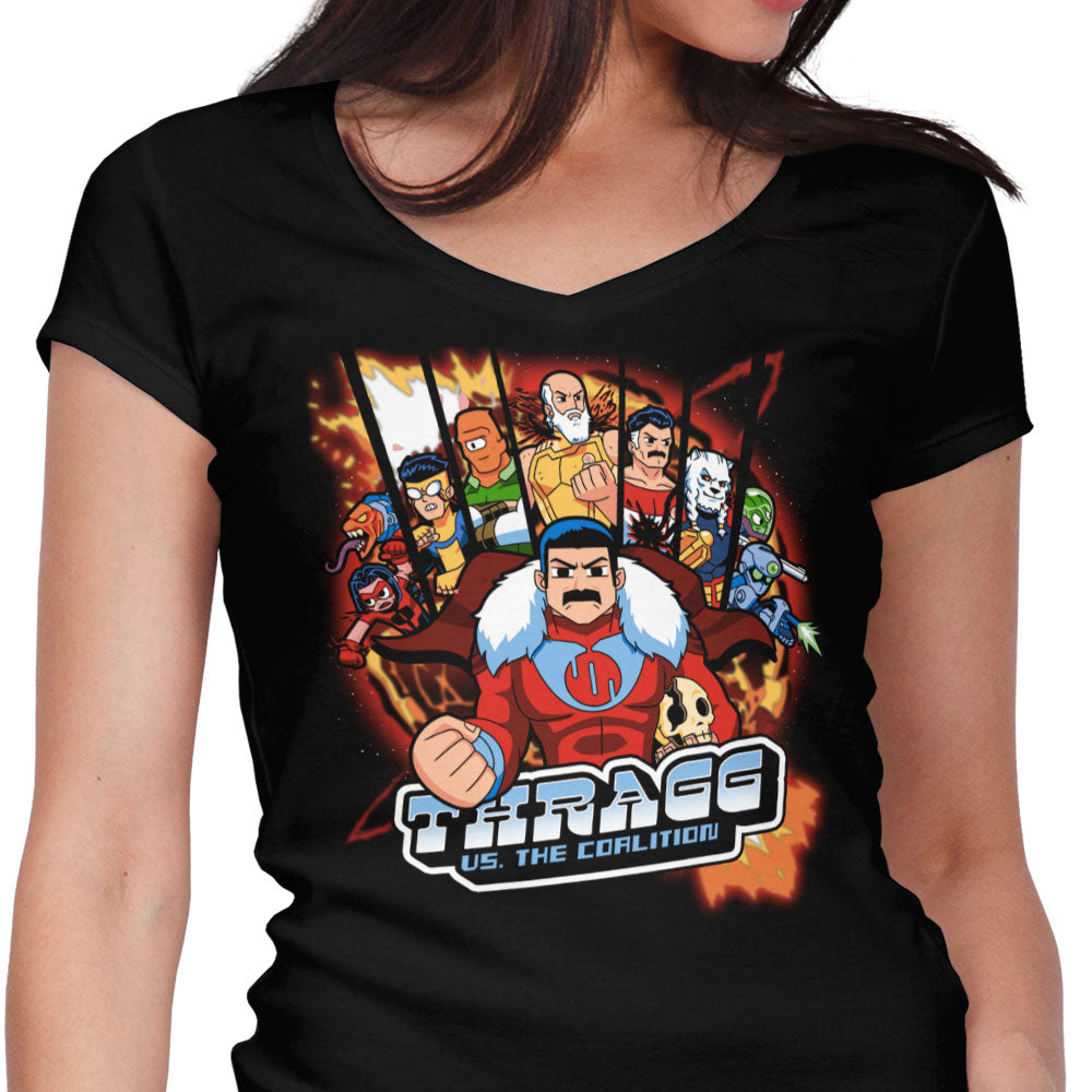 Grand Regent Pilgrim Women's V-Neck - Adult & Kids T-Shirts, Sweatshirts & Hoodies apparel design preview 1