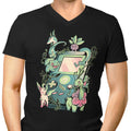 Grass Game Men's V-Neck - Adult & Kids T-Shirts, Sweatshirts & Hoodies apparel design preview 1