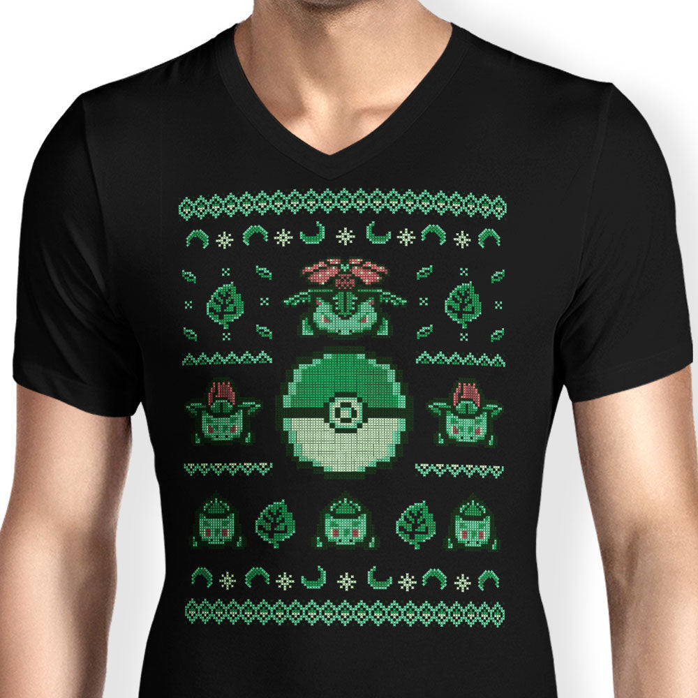 Grass Trainer Sweater Men's V-Neck - Adult & Kids T-Shirts, Sweatshirts & Hoodies apparel design preview 2