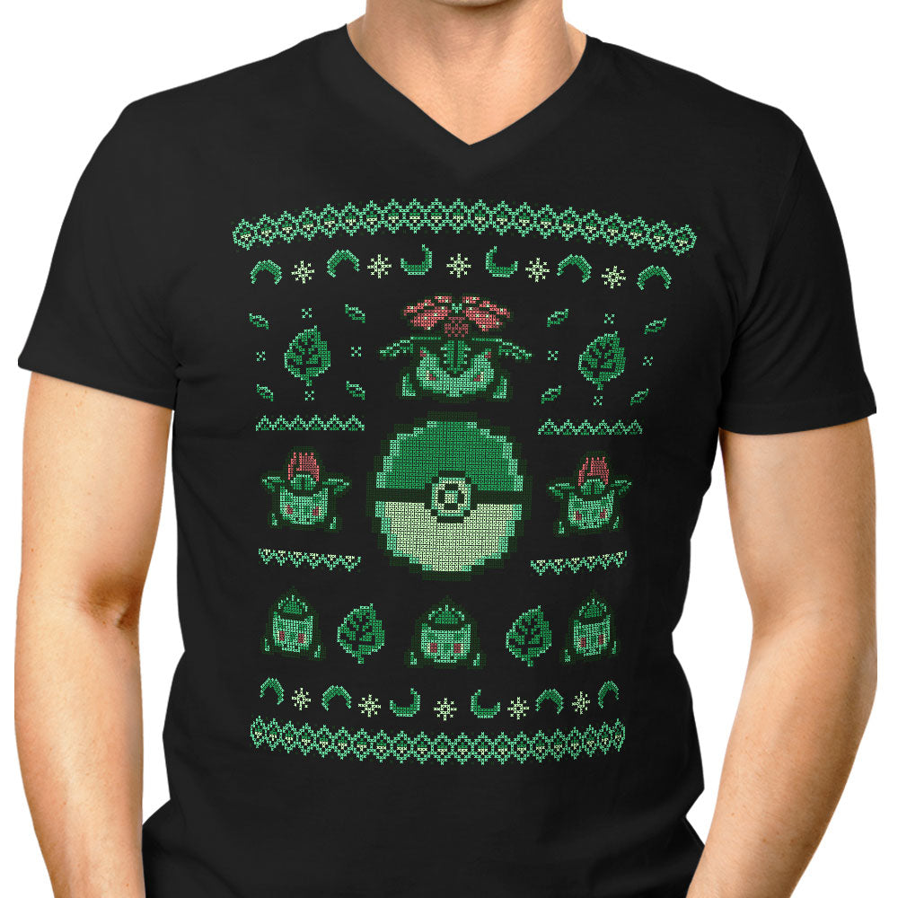 Grass Trainer Sweater Men's V-Neck - Adult & Kids T-Shirts, Sweatshirts & Hoodies apparel design preview 1