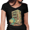 Grass Vending Machine Women's V-Neck - Adult & Kids T-Shirts, Sweatshirts & Hoodies apparel design preview 1