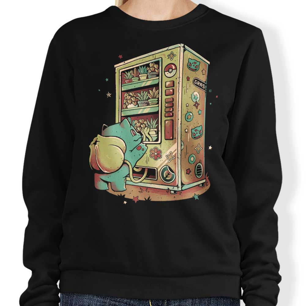 Grass Vending Machine - Adult & Kids T-Shirts, Sweatshirts & Hoodies apparel design preview 1