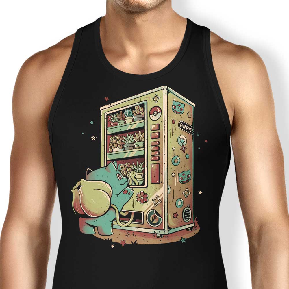 Grass Vending Machine Tank Top - Adult & Kids T-Shirts, Sweatshirts & Hoodies apparel design preview 1