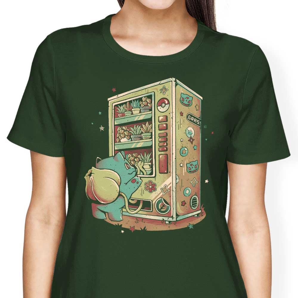 Grass Vending Machine Women's Apparel - Adult & Kids T-Shirts, Sweatshirts & Hoodies apparel design preview 2