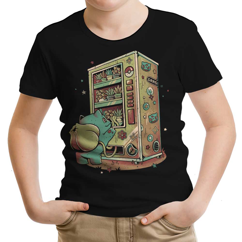Grass Vending Machine Youth Apparel - Adult & Kids T-Shirts, Sweatshirts & Hoodies apparel design preview 1