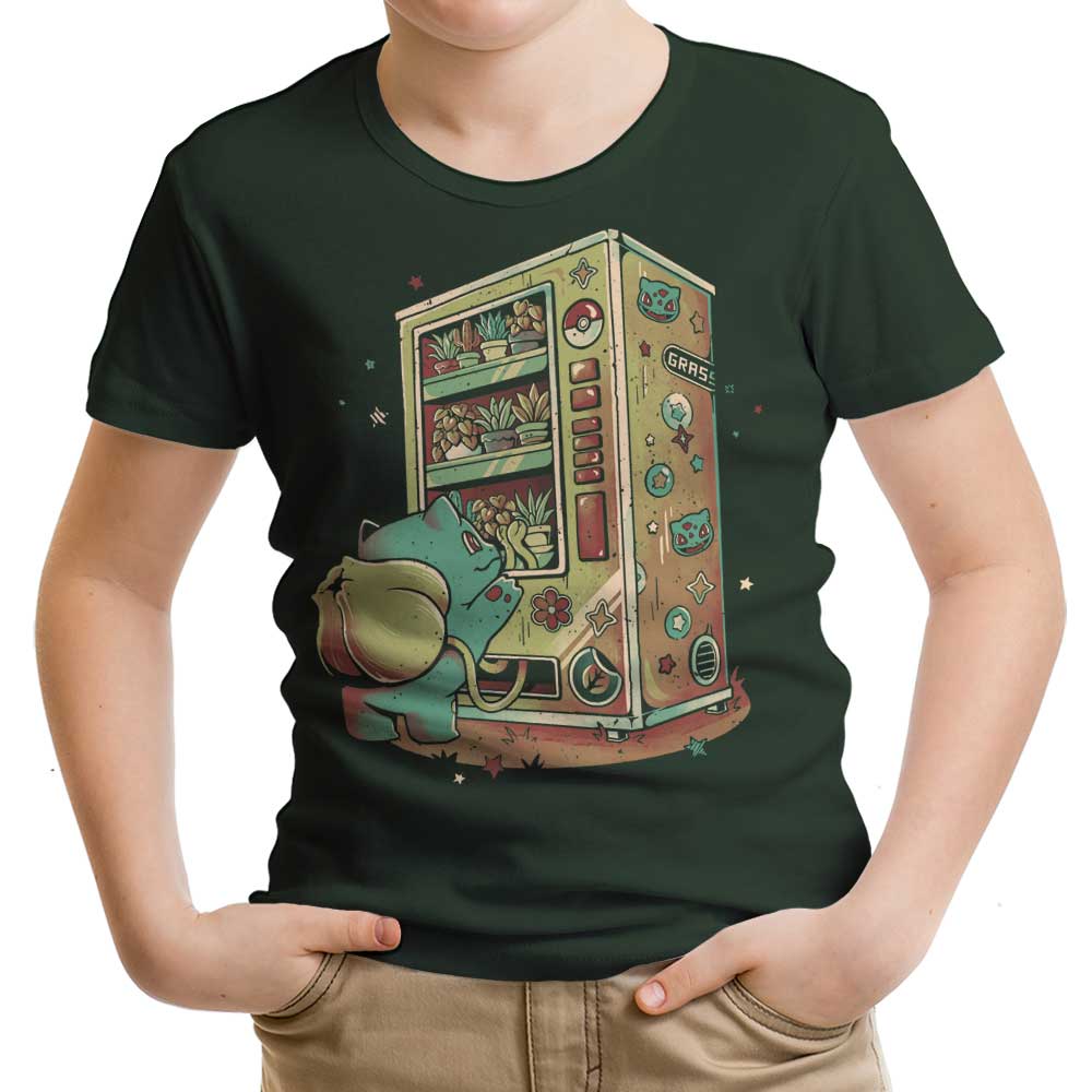 Grass Vending Machine Youth Apparel - Adult & Kids T-Shirts, Sweatshirts & Hoodies apparel design preview 2