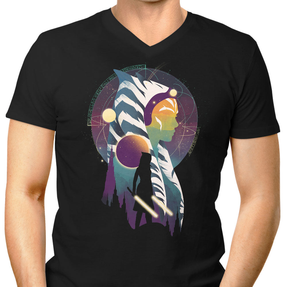 Gray Dawn Men's V-Neck - Adult & Kids T-Shirts, Sweatshirts & Hoodies apparel design preview 1