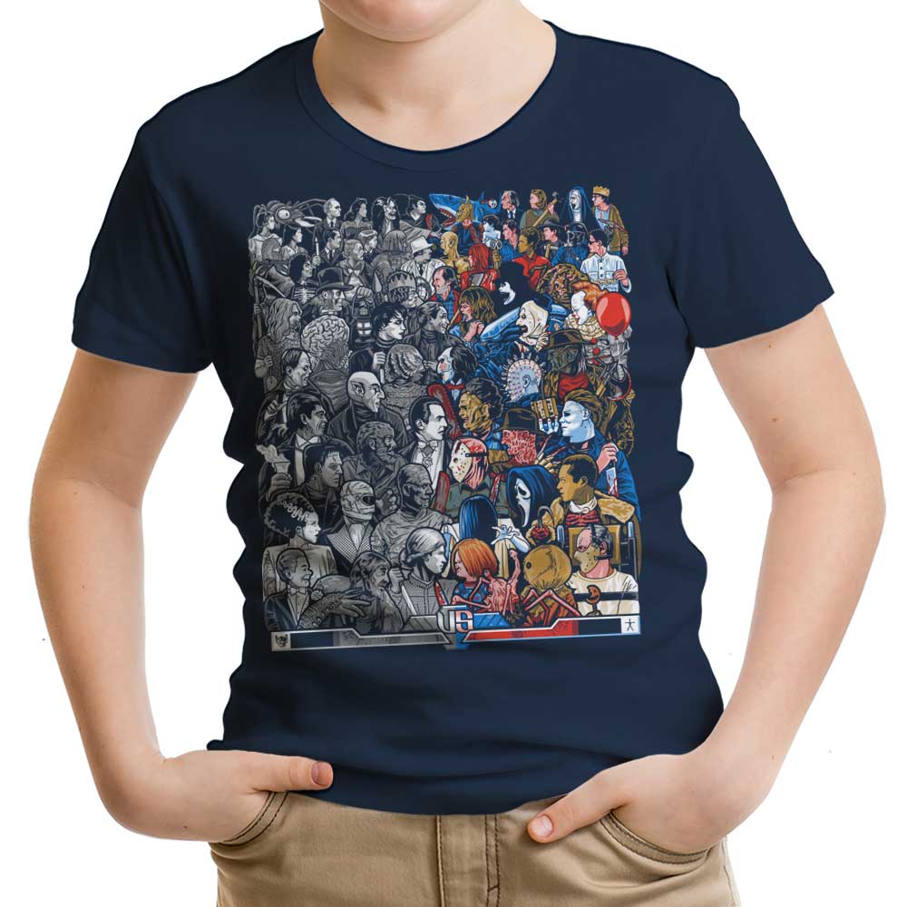 Grayscale vs. Grotesque Youth Apparel - Adult & Kids T-Shirts, Sweatshirts & Hoodies apparel design preview 2