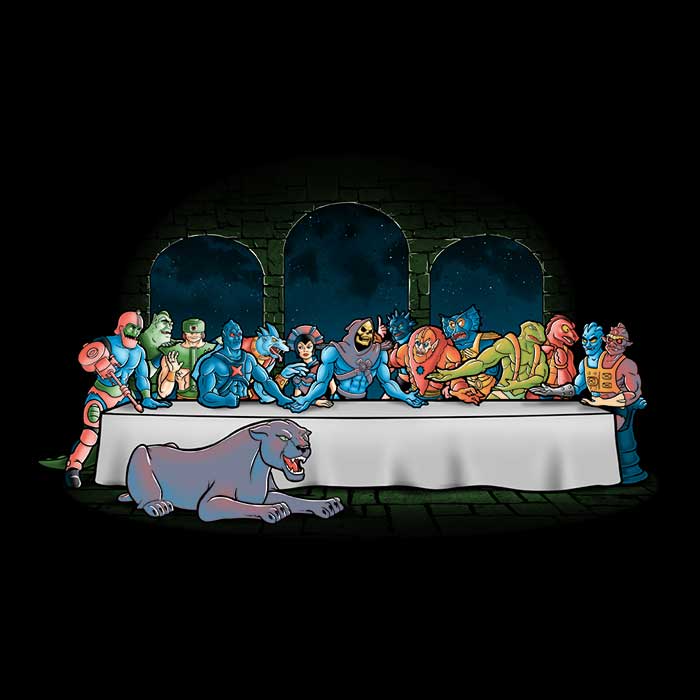 Grayskull Dinner Coasters - Adult & Kids T-Shirts, Sweatshirts & Hoodies apparel design preview 1