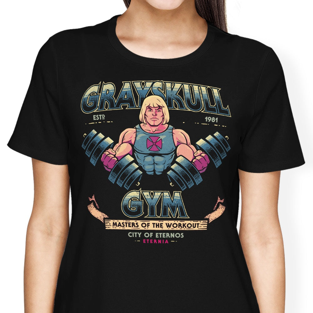 Grayskull Gym Women's Apparel - Adult & Kids T-Shirts, Sweatshirts & Hoodies apparel design preview 1