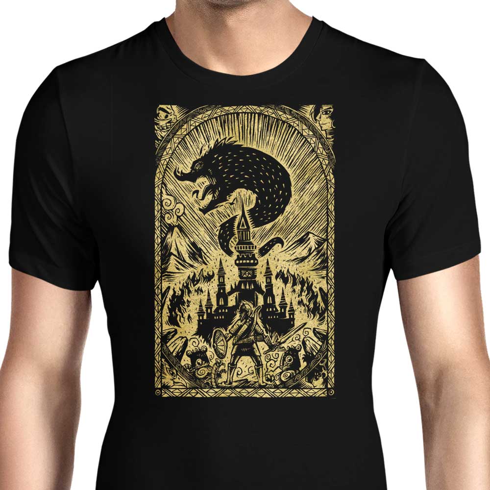 Great Cataclysm (Gold) Men's Apparel - Adult & Kids T-Shirts, Sweatshirts & Hoodies apparel design preview 1