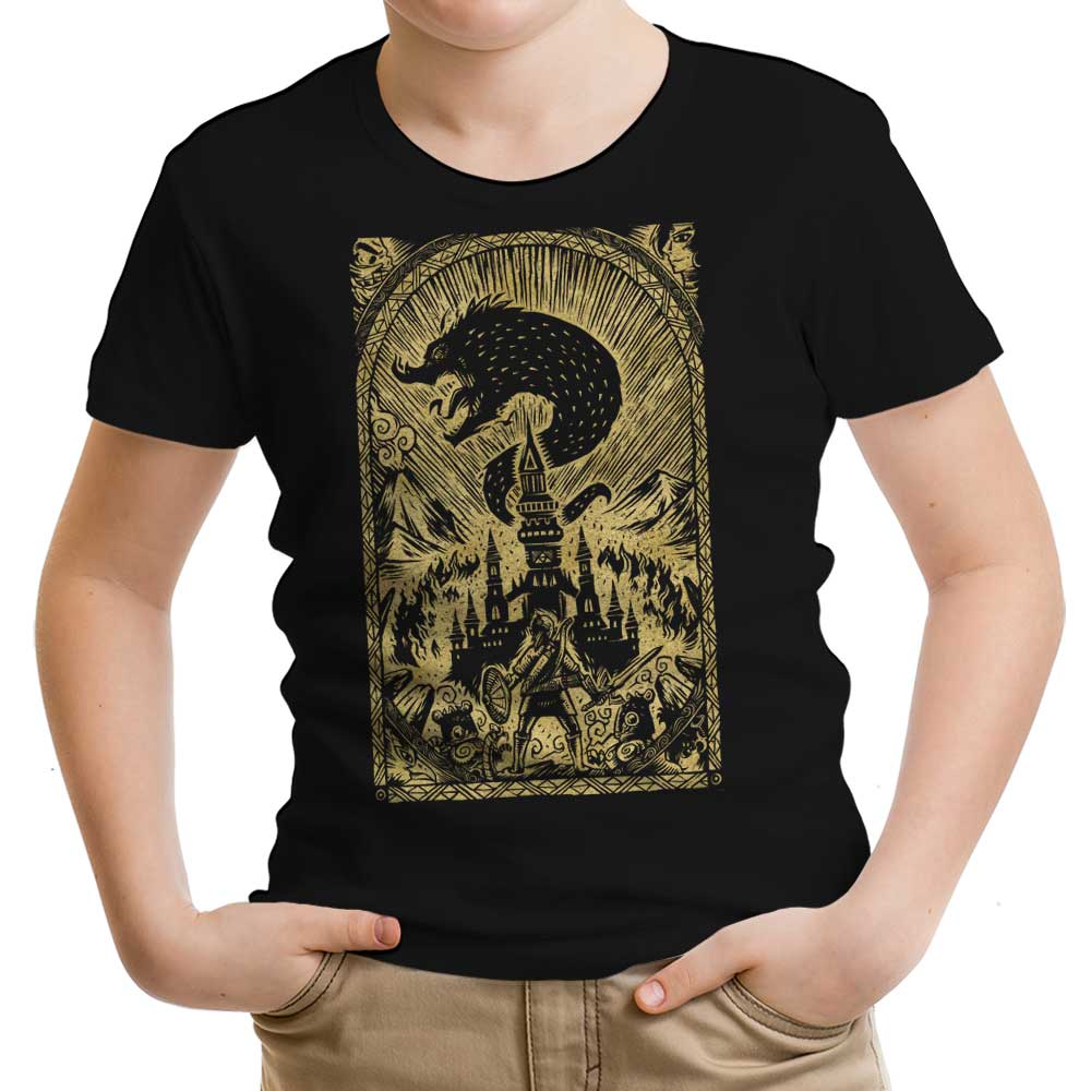 Great Cataclysm (Gold) Youth Apparel - Adult & Kids T-Shirts, Sweatshirts & Hoodies apparel design preview 1