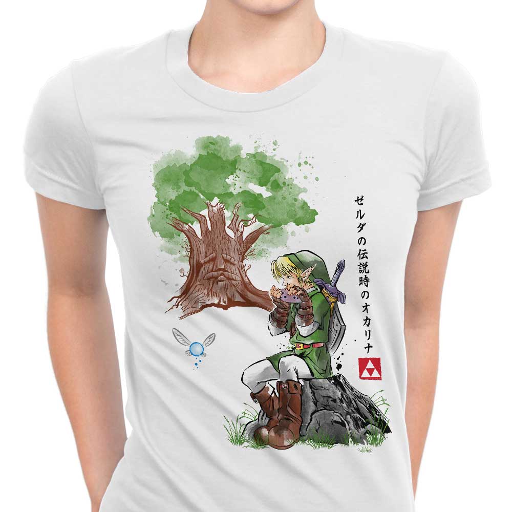 Great Deku Watercolor Women's Apparel - Adult & Kids T-Shirts, Sweatshirts & Hoodies apparel design preview 1