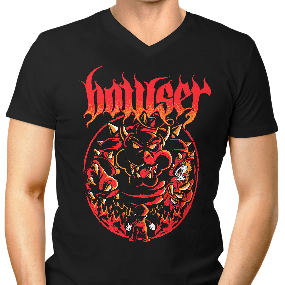 Great Demon Turtle Men's V-Neck - Adult & Kids T-Shirts, Sweatshirts & Hoodies apparel design preview 1