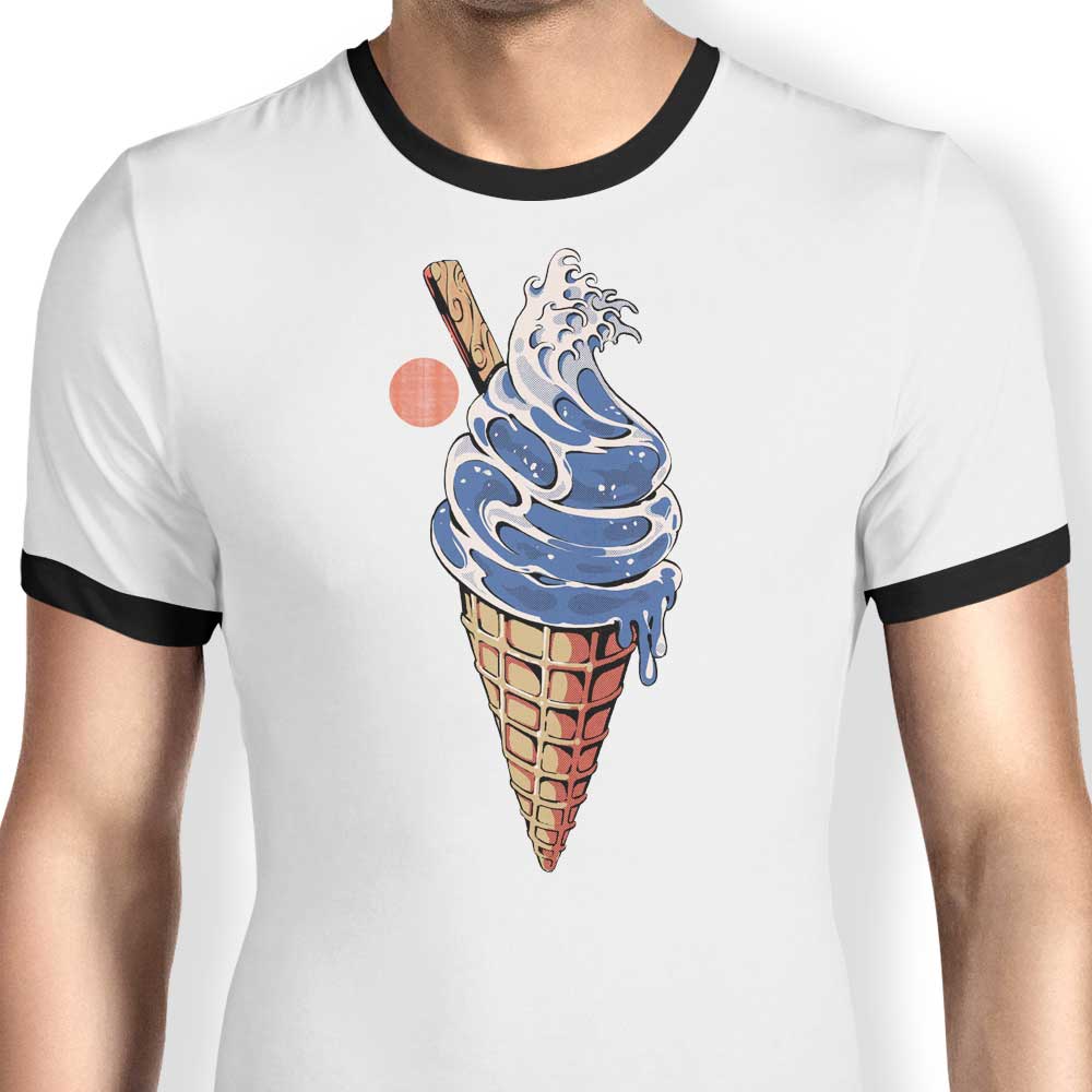 Great Ice Cream Ringer - Adult & Kids T-Shirts, Sweatshirts & Hoodies apparel design preview 1