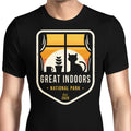 Great Indoors National Park Men's Apparel - Adult & Kids T-Shirts, Sweatshirts & Hoodies apparel design preview 1
