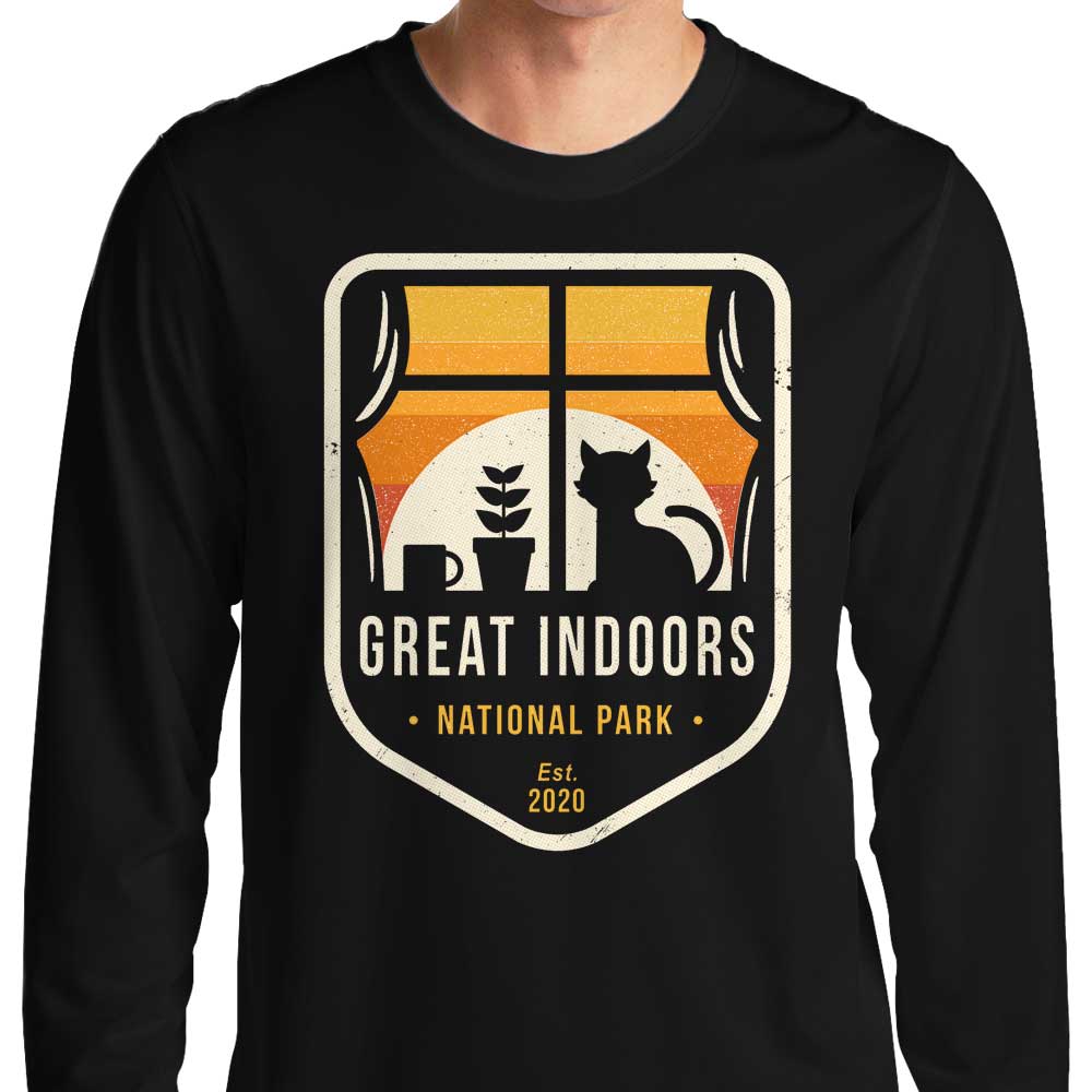 Great Indoors National Park - Adult & Kids T-Shirts, Sweatshirts & Hoodies apparel design preview 1