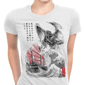 Great Old One Sumi-e Women's Apparel - Adult & Kids T-Shirts, Sweatshirts & Hoodies apparel design preview 1