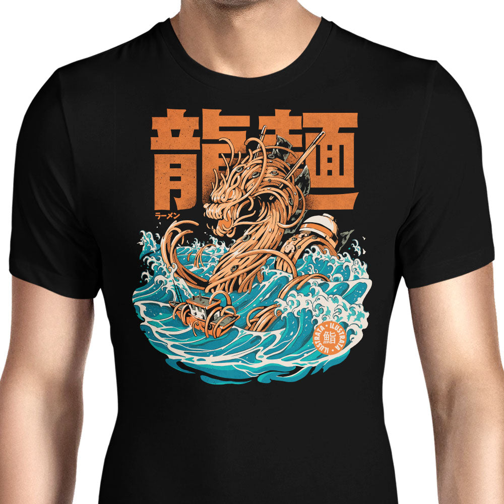 Great Ramen Dragon (Alt) Men's Apparel - Adult & Kids T-Shirts, Sweatshirts & Hoodies apparel design preview 1
