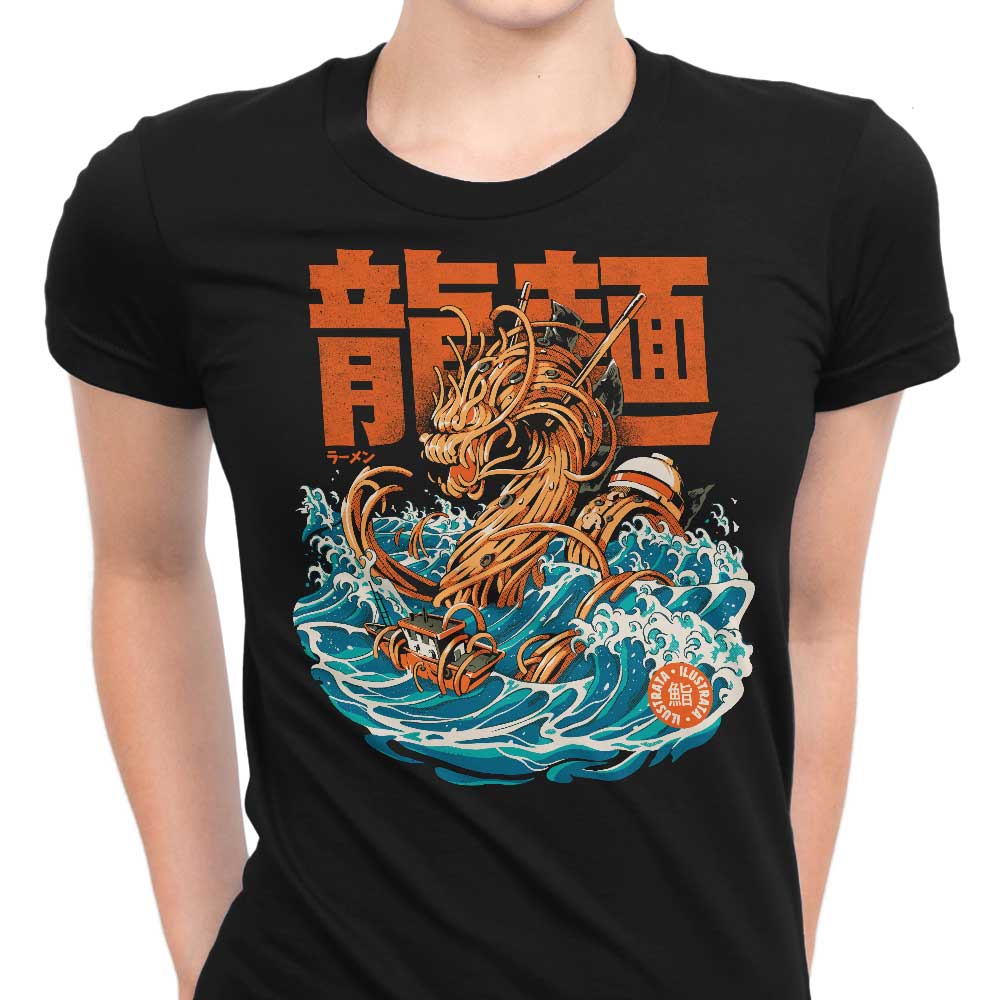 Great Ramen Dragon (Alt) Women's Apparel - Adult & Kids T-Shirts, Sweatshirts & Hoodies apparel design preview 1