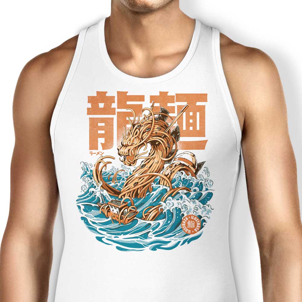 Great Ramen Dragon Off Kanagawa Tank Top - Adult & Kids T-Shirts, Sweatshirts & Hoodies apparel design preview 1
