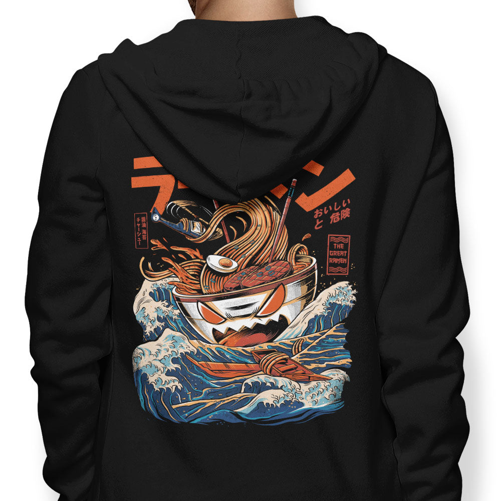 Great Ramen Off Kanagawa (Alt) - Adult & Kids T-Shirts, Sweatshirts & Hoodies apparel design preview 1