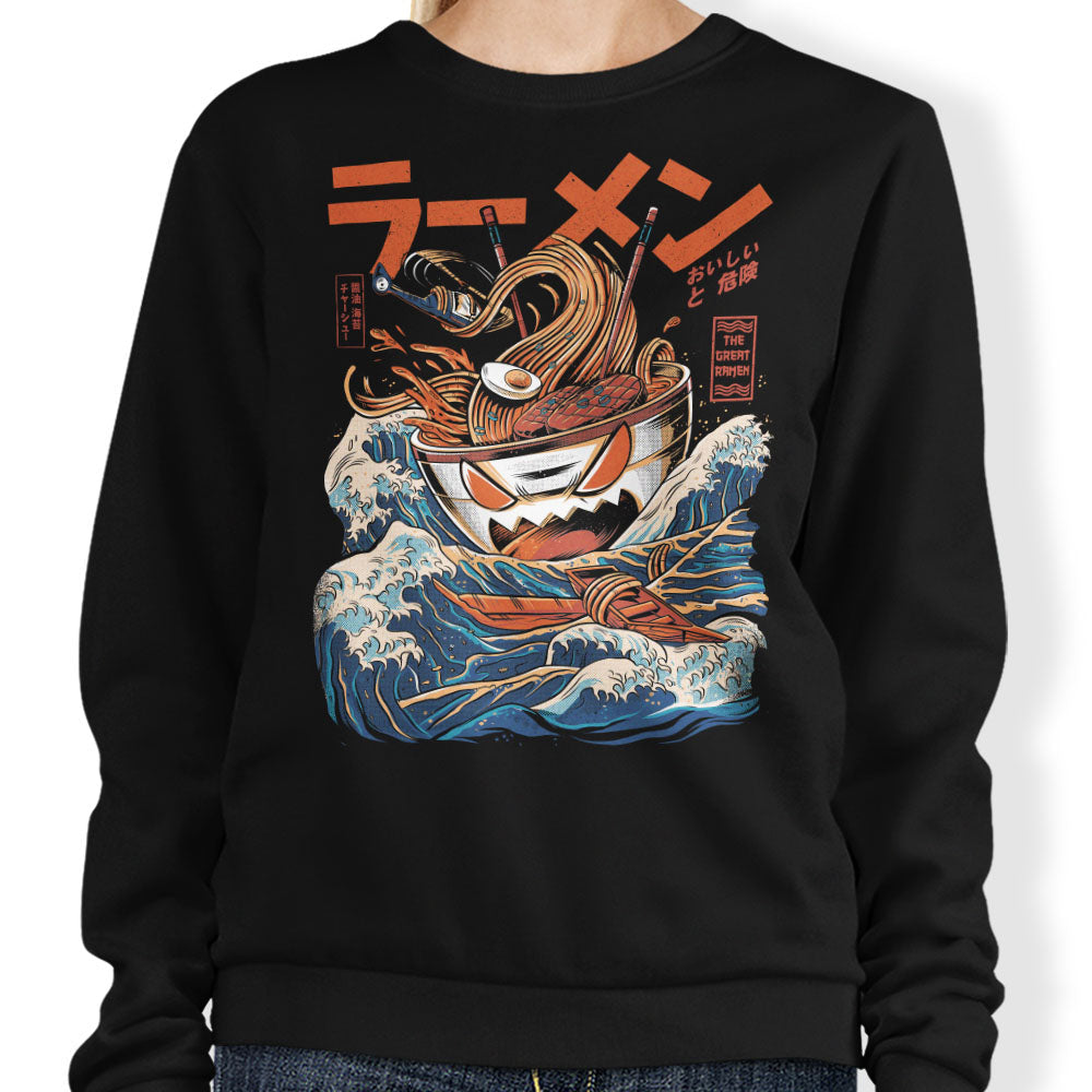 Great Ramen Off Kanagawa (Alt) - Adult & Kids T-Shirts, Sweatshirts & Hoodies apparel design preview 1