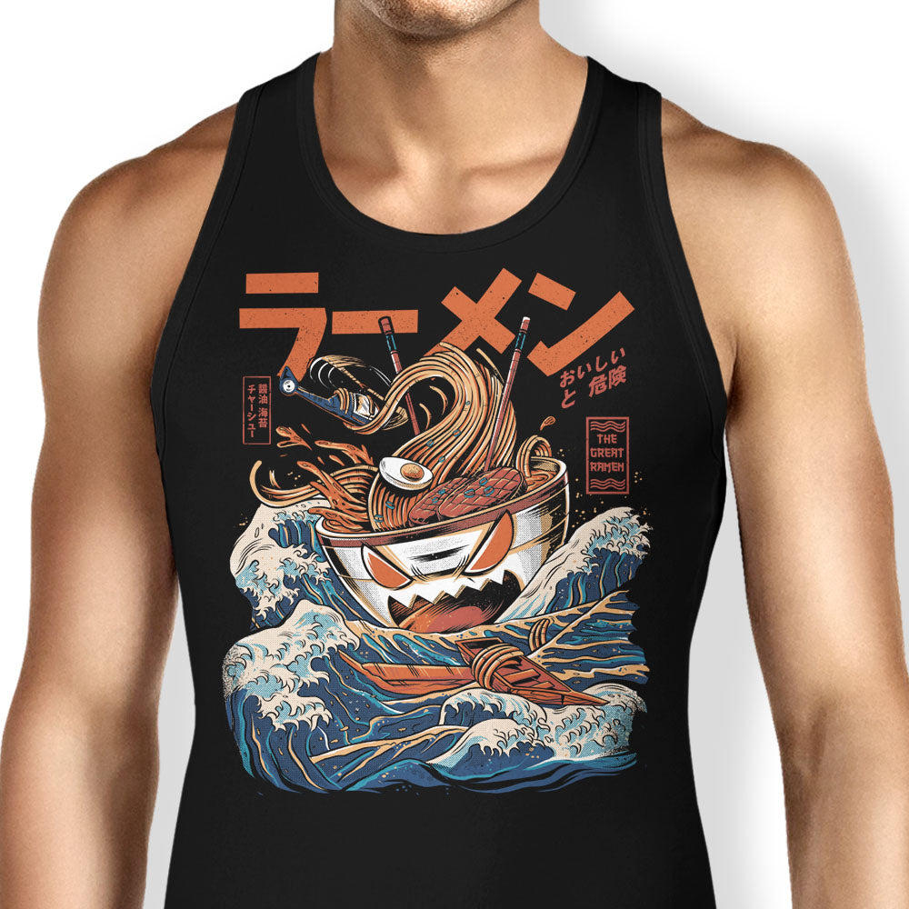 Great Ramen Off Kanagawa (Alt) Tank Top - Adult & Kids T-Shirts, Sweatshirts & Hoodies apparel design preview 1