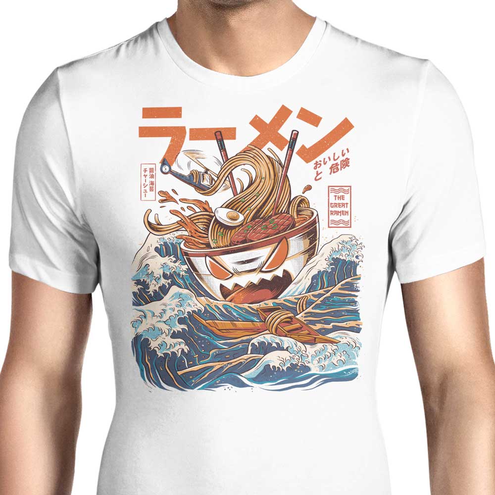 Great Ramen Off Kanagawa Men's Apparel - Adult & Kids T-Shirts, Sweatshirts & Hoodies apparel design preview 1