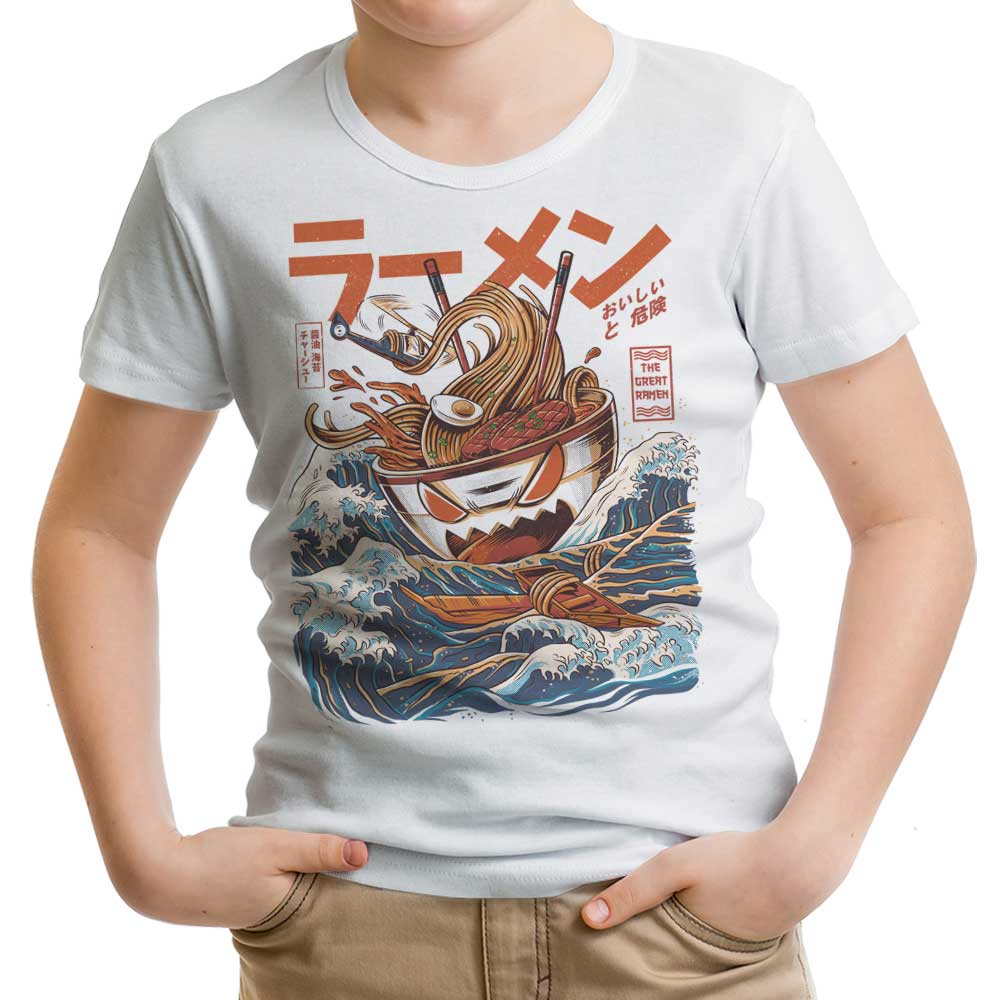 Great Ramen Off Kanagawa Youth Apparel - Adult & Kids T-Shirts, Sweatshirts & Hoodies apparel design preview 1