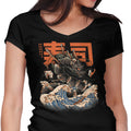 Great Sushi Dragon (Alt) Women's V-Neck - Adult & Kids T-Shirts, Sweatshirts & Hoodies apparel design preview 1