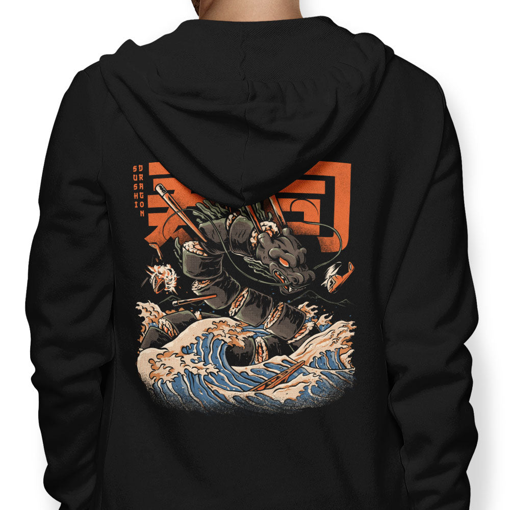 Great Sushi Dragon (Alt) - Adult & Kids T-Shirts, Sweatshirts & Hoodies apparel design preview 1