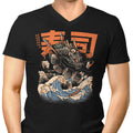 Great Sushi Dragon (Alt) Men's V-Neck - Adult & Kids T-Shirts, Sweatshirts & Hoodies apparel design preview 1