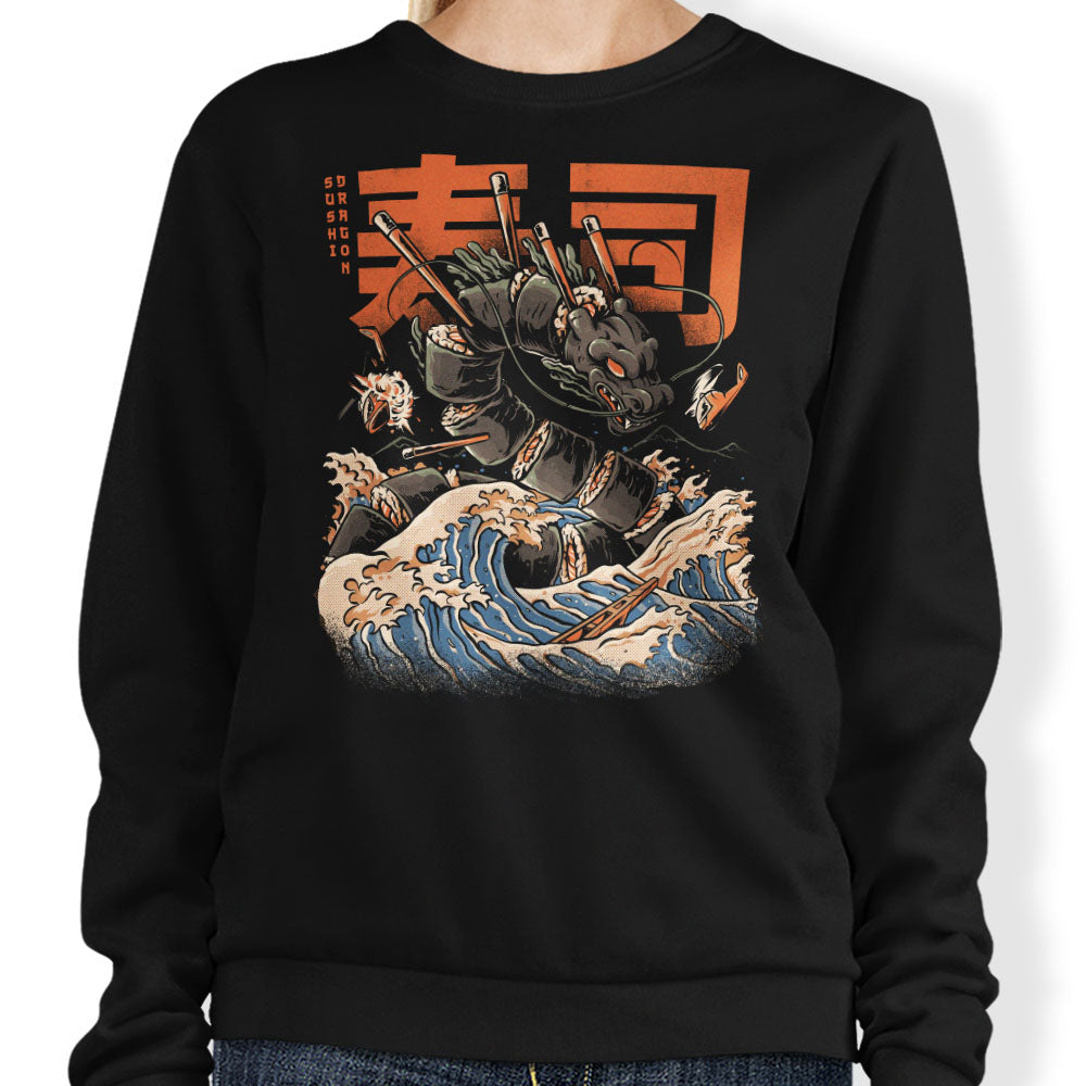 Great Sushi Dragon (Alt) - Adult & Kids T-Shirts, Sweatshirts & Hoodies apparel design preview 1
