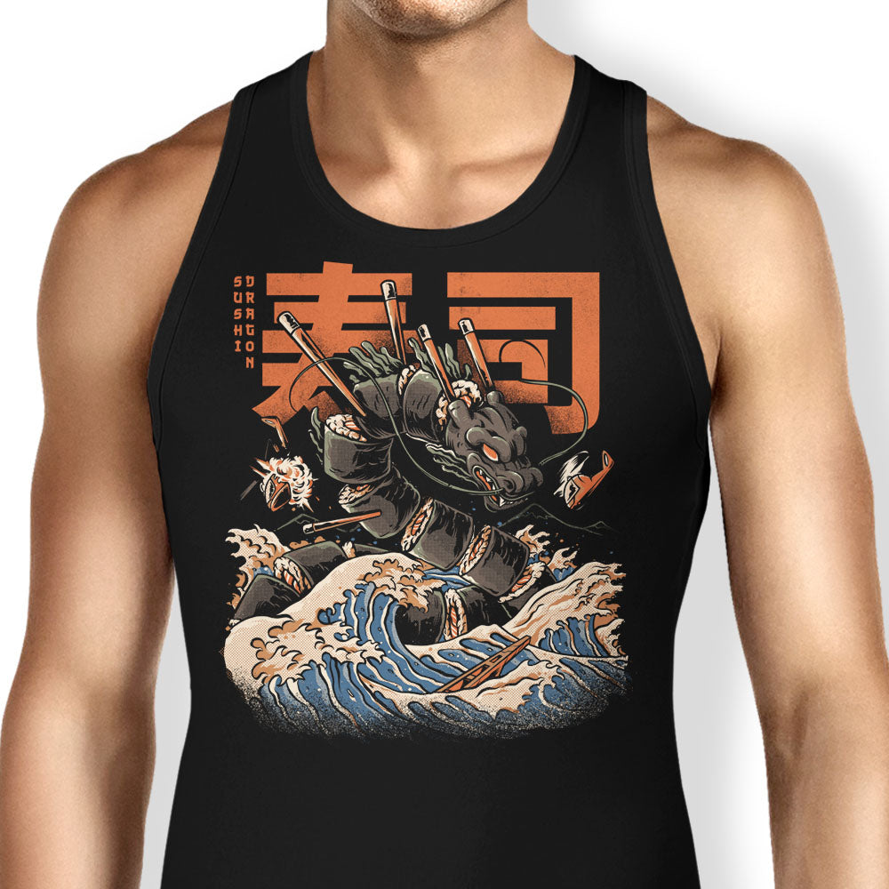 Great Sushi Dragon (Alt) Tank Top - Adult & Kids T-Shirts, Sweatshirts & Hoodies apparel design preview 1