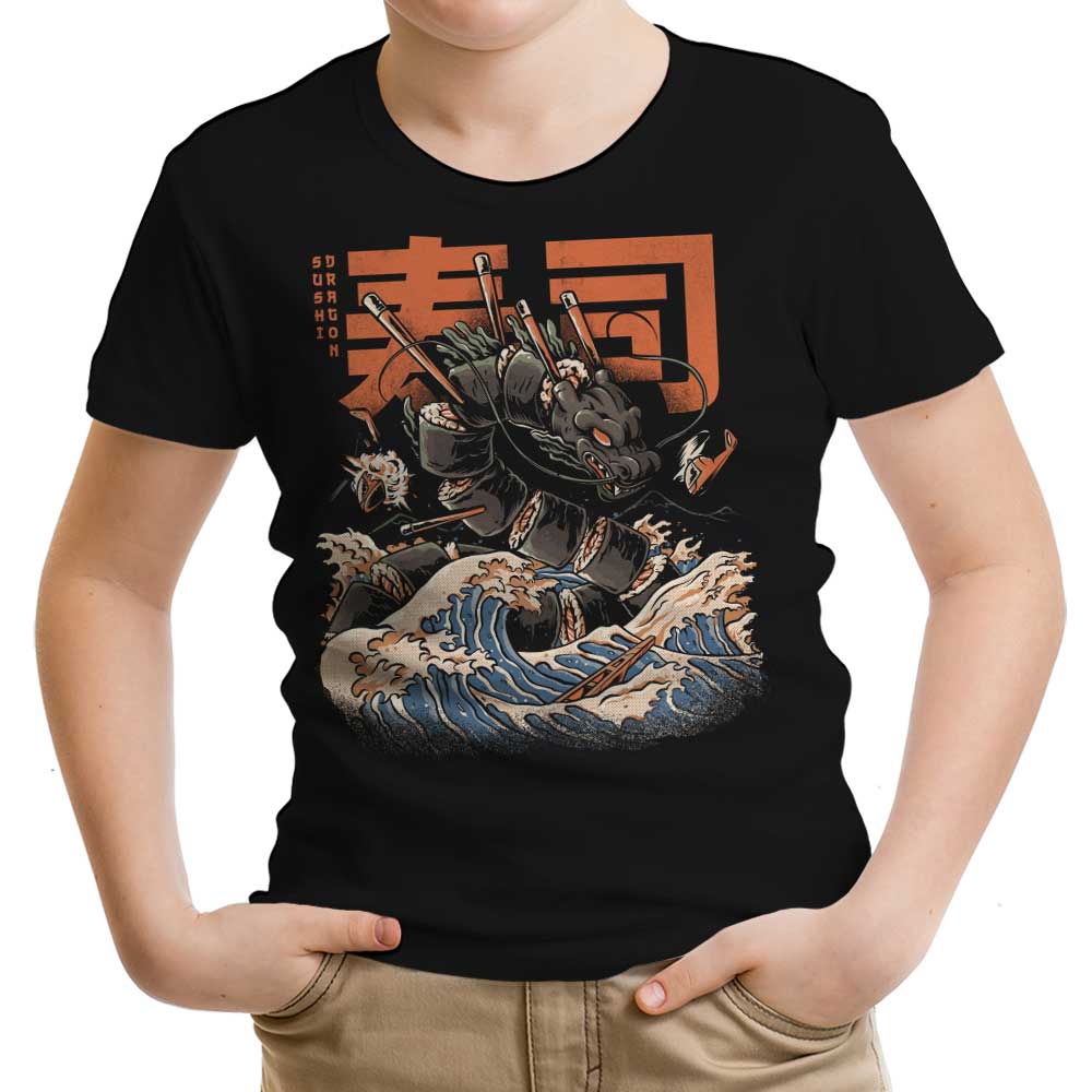 Great Sushi Dragon (Alt) Youth Apparel - Adult & Kids T-Shirts, Sweatshirts & Hoodies apparel design preview 1