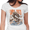Great Sushi Dragon Women's V-Neck - Adult & Kids T-Shirts, Sweatshirts & Hoodies apparel design preview 1