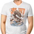 Great Sushi Dragon Men's V-Neck - Adult & Kids T-Shirts, Sweatshirts & Hoodies apparel design preview 1